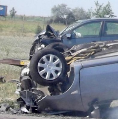 Accident pe DN 2A: un ofiţer SRI a murit